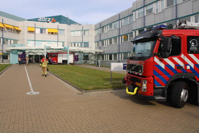 Deel ziekenhuis ontruimd door brandmelding