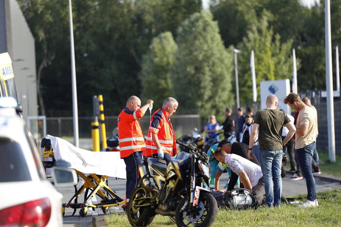 Persoon gewond na eenzijdig ongeval