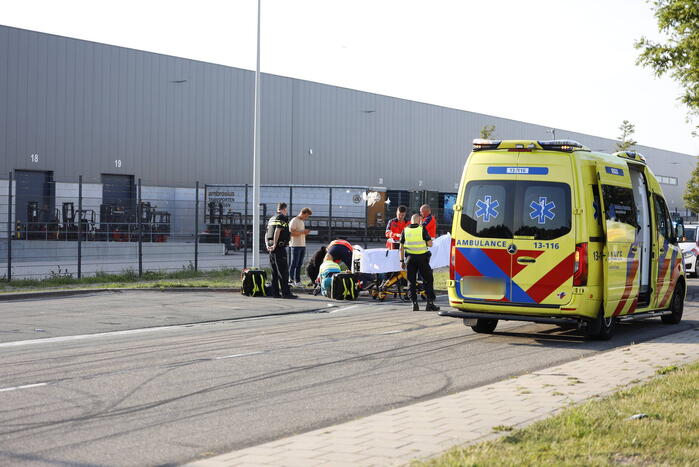 Persoon gewond na eenzijdig ongeval