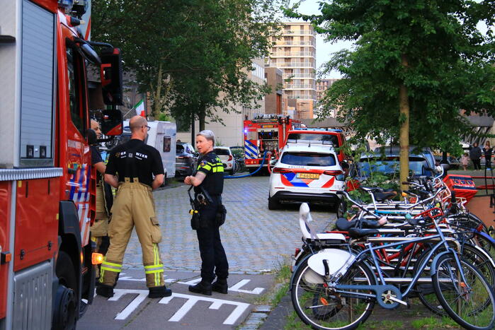 Onderzoek naar mogelijke explosie in appartement