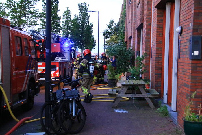 Woningbrand door ontplofte accu van fiets