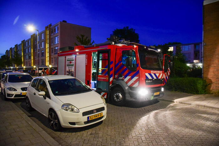Zolderbrand snel onder controle