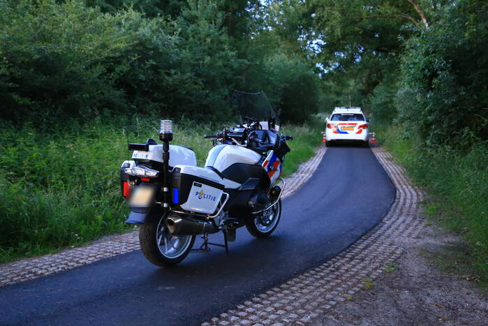 Politiemotor betrokken bij aanrijding