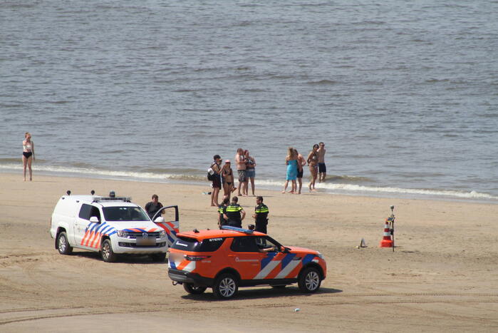 Ernstig gewonde bij ongeval strand