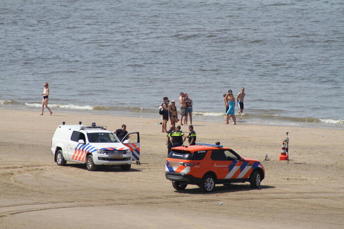 Ernstig gewonde bij ongeval strand