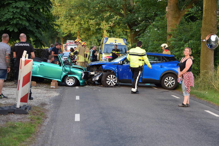 Ernstig gewonde bij aanrijding
