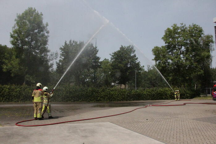 Brandweer herdenkt omgekomen collega's