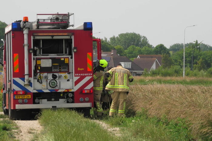 Boer spot brand in weiland