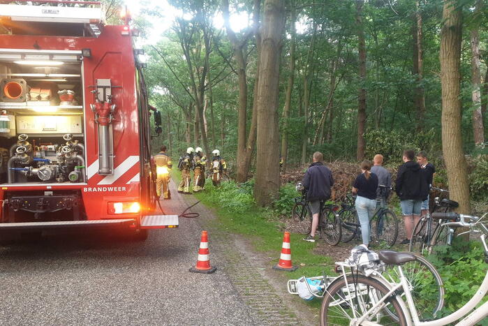 Brand in bosschage