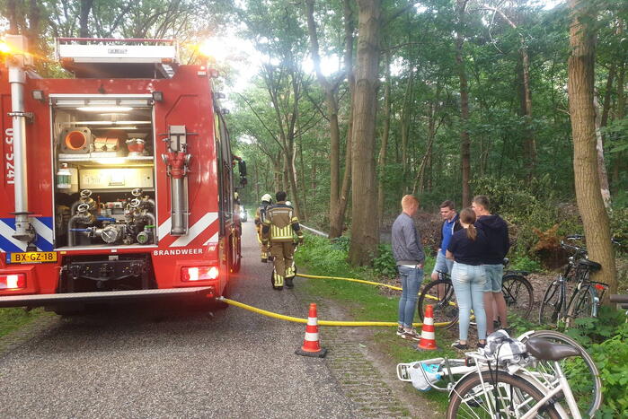 Brand in bosschage