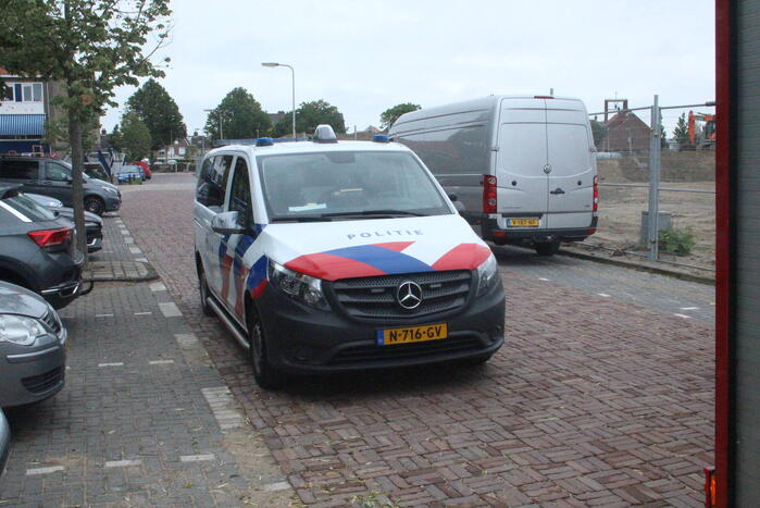 Brandweer doet onderzoek naar gaslucht