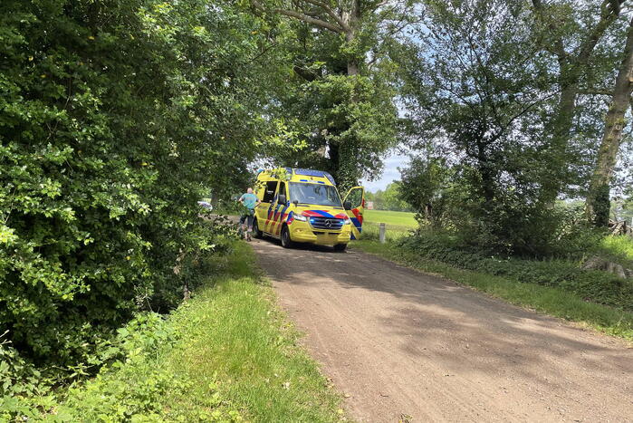 Gewonde nadat quad tegen boom rijdt