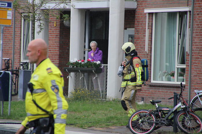 Woningbrand snel onder controle