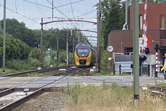 Treinverkeer stilgelegd na ongeval