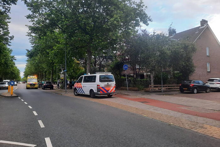 Fietser gewond na val