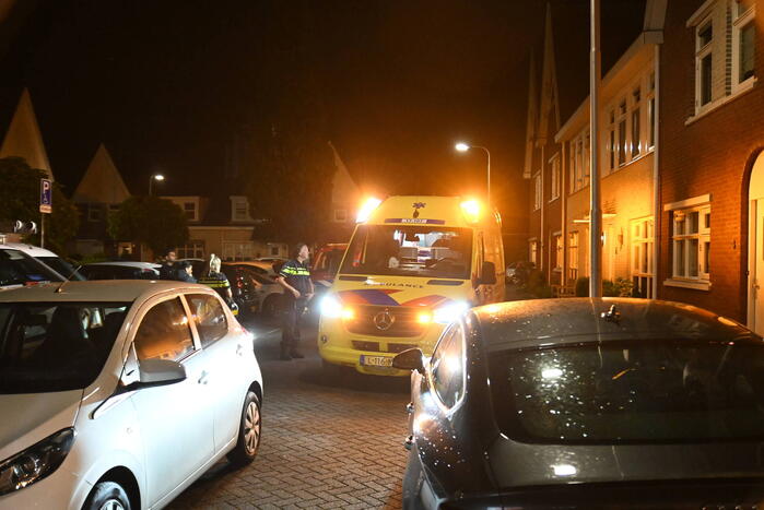 Uitslaande brand bij brand in wasdroger