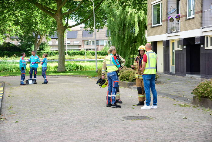 Gaslucht blijkt pan op het vuur