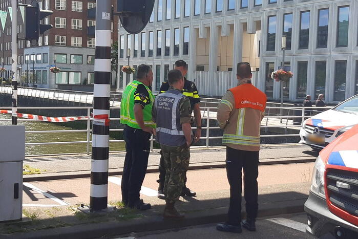 Spoorweghavenbrug afgezet vanwege inzet hulpdiensten