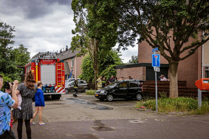 Auto total-loss vanwege brand