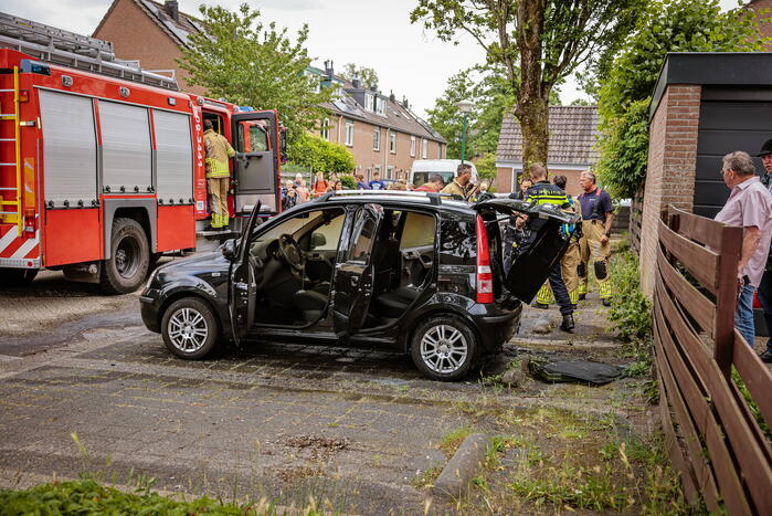 Auto total-loss vanwege brand