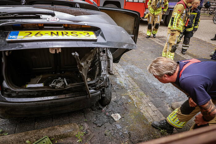 Auto total-loss vanwege brand