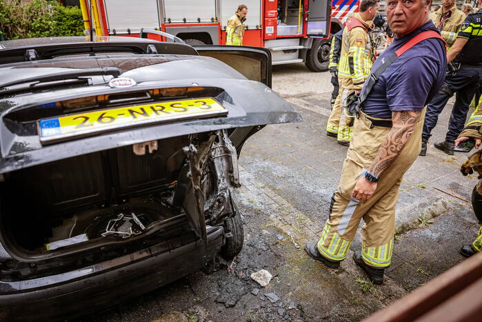 Auto total-loss vanwege brand