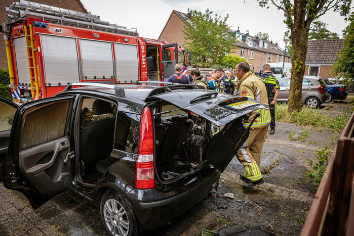 Auto total-loss vanwege brand