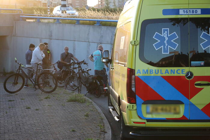 Fietser gewond bij botsing met wielrenner