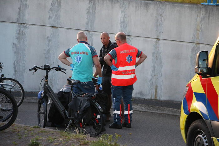 Fietser gewond bij botsing met wielrenner