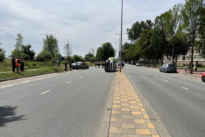 Flinke schade bij verkeersongeval