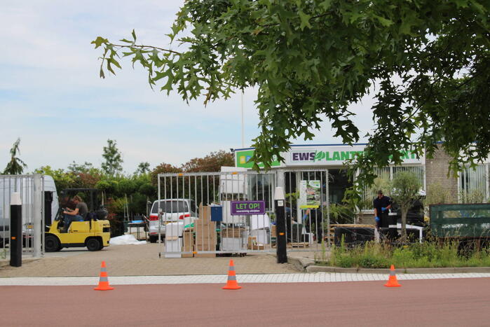 Groot onderzoek naar growshop in voormalig pand van Tuincentrum De Plantenbak