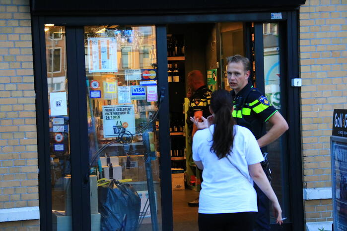 Onderzoek naar overval op slijterij
