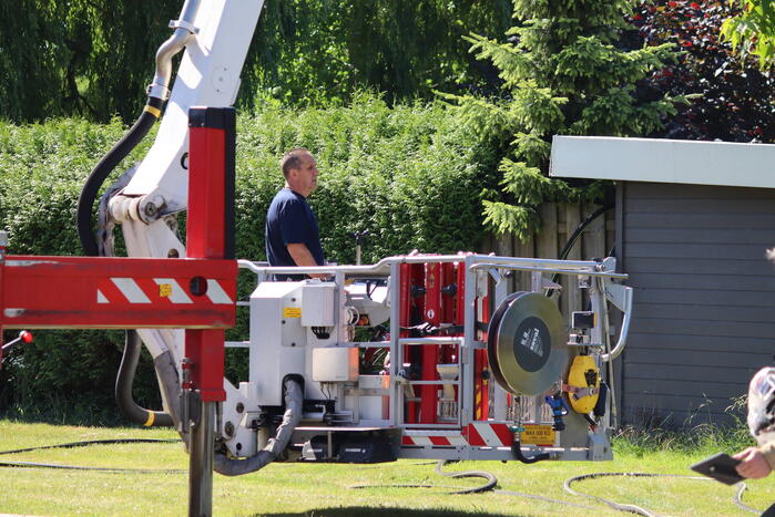 Brand op bovenste verdieping van hoekwoning