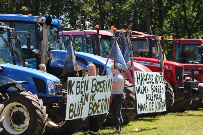 Massale opkomst bij landelijke protestdag agrarische sector