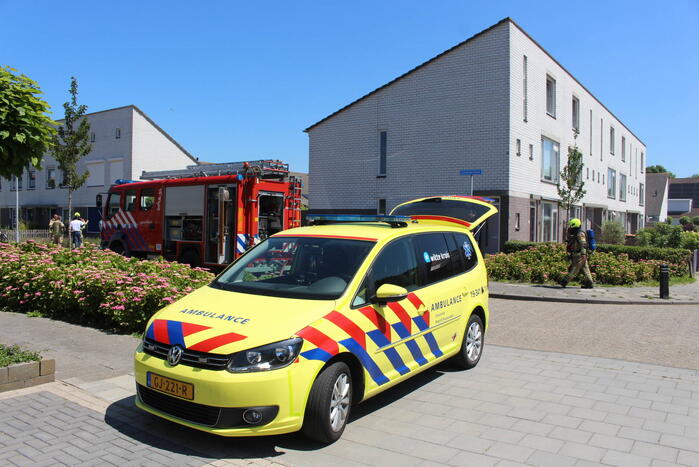 Woning vol rook door vergeten pan