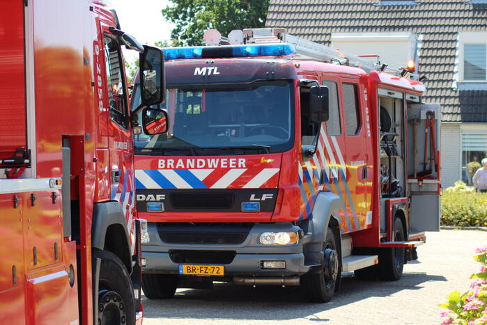 Woning vol rook door vergeten pan