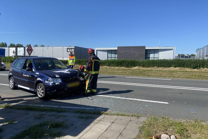 Flinke kop-staartbotsing