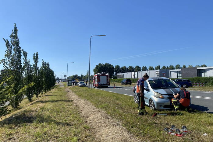 Flinke kop-staartbotsing