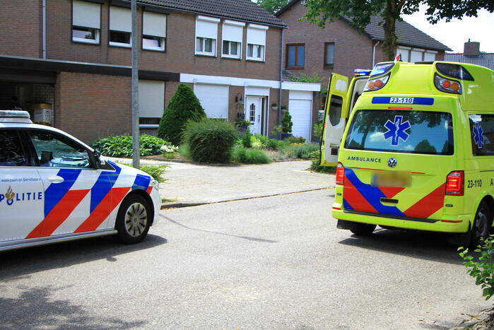 Traumahelikopter landt in Boshoven vanwege incident