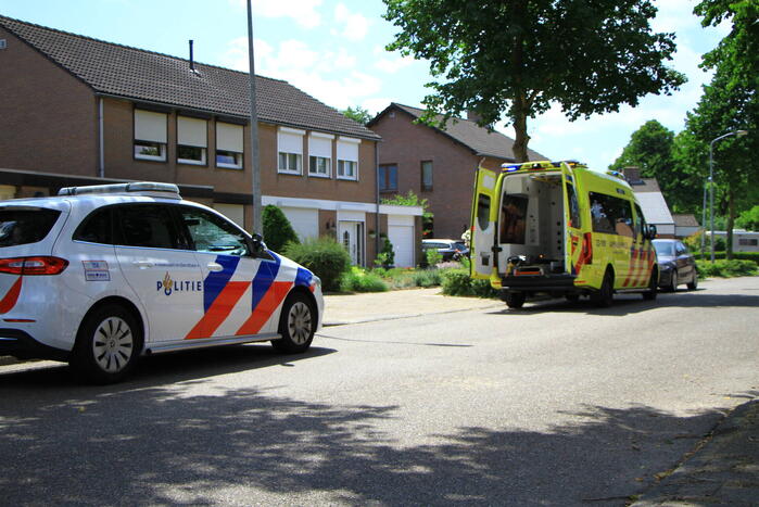Traumahelikopter landt in Boshoven vanwege incident
