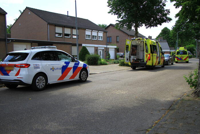 Traumahelikopter landt in Boshoven vanwege incident