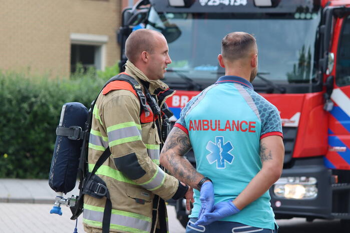 Brand in keuken snel geblust