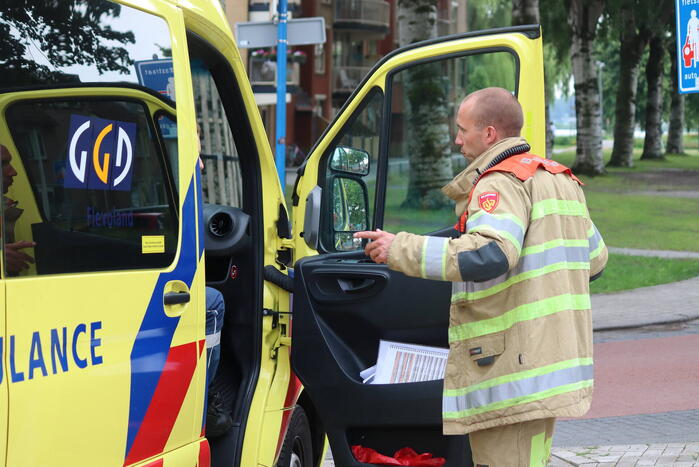 Brand in keuken snel geblust