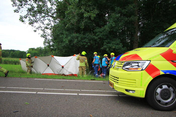 Persoon overleden na eenzijdig ongeval