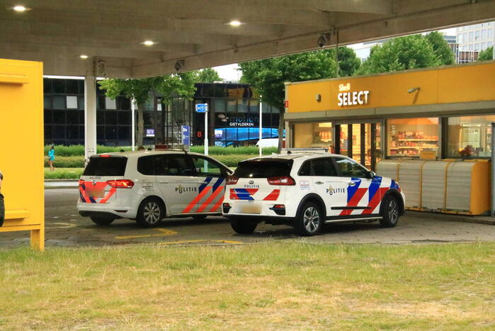 Gewapende overval op tankstation