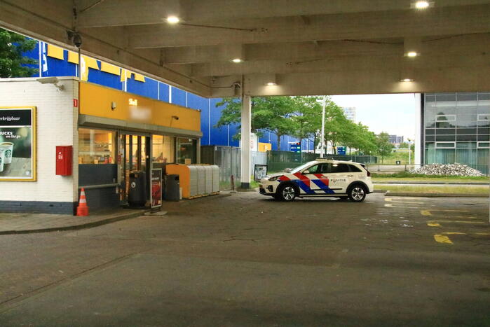 Gewapende overval op tankstation