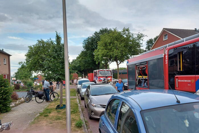Brand in bijgebouw snel geblust