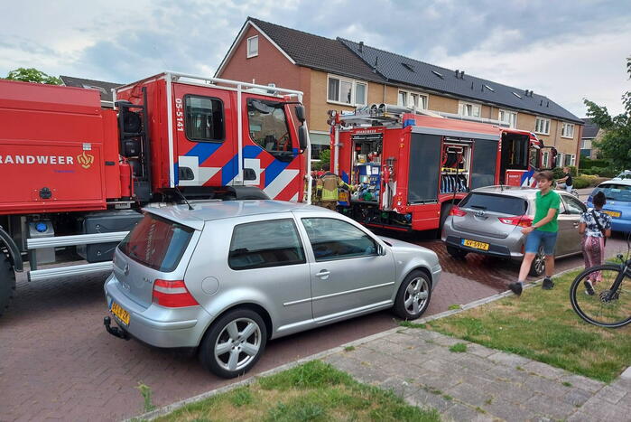 Brand in bijgebouw snel geblust