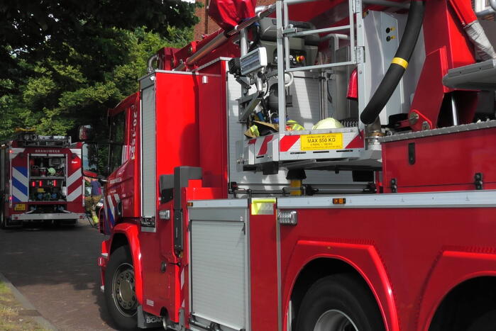 Brand in appartementencomplex