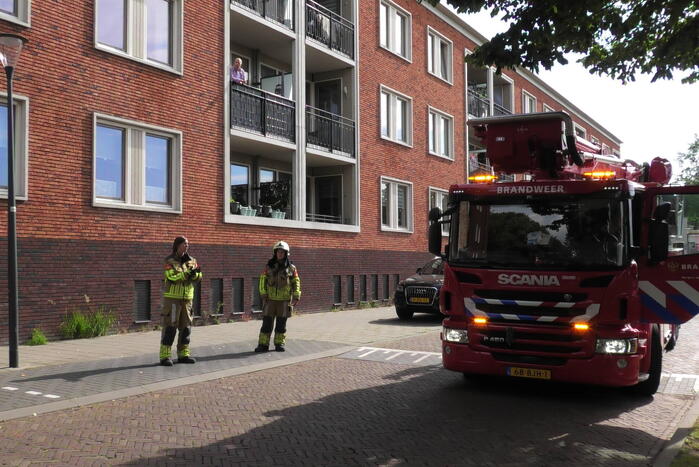 Brand in appartementencomplex